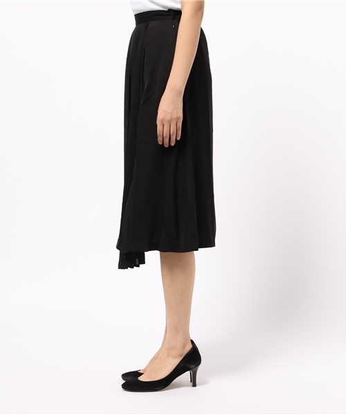 MICOAMERI（ミコアメリ）の「アシンメトリープリーツスカート（スカート・レディース・ブラック/ブラウン系その他/グレー・FREE）」の5枚目の写真