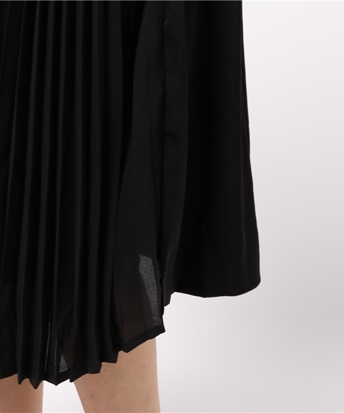 MICOAMERI（ミコアメリ）の「アシンメトリープリーツスカート（スカート・レディース・ブラック/ブラウン系その他/グレー・FREE）」の9枚目の写真