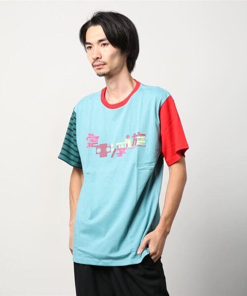 ALDIES(アールディーズ)の「Levitation T / レヴィテーションT(Tシャツ/カットソー・メンズ・ネイビー/マスタード/オリーブ/ライトブルー・SMALL/LARGE/X-SMALL/MEDIUM/X-LARGE)」の2枚目の写真