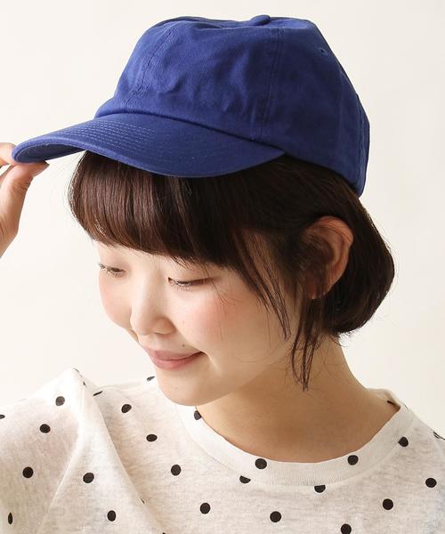 coen（コーエン）の「USAパネルキャップ（キャップ・レディース・オリーブ/コバルトブルー/ブラック/ナチュラル・FREE）」の4枚目の写真