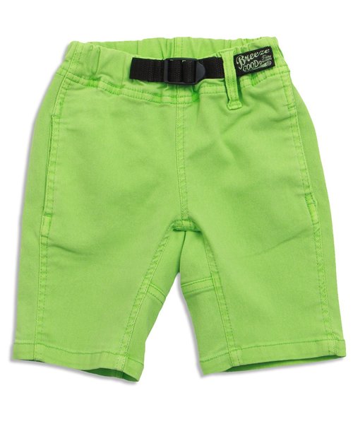 BREEZE(ブリーズ)の「クライミングパンツ(無地) 5分丈(その他パンツ・キッズ・ベージュ/オレンジ/ピンク/グリーン/ブルー・90/130/80/140/120/95/110/100)」の2枚目の写真