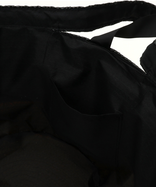 KOBE LETTUCE（コウベレタス）の「円形の大きなマチでたっぷり大容量！グログランリボン付き☆バイカラー丸底カゴバッグ/かごバッグ/トート/レディース/神戸レタス[B1029]（かごバッグ・レディース・ホワイト系その他/ブルー系その他/ブラック系その他/ブラック/グレー系その他/ピンク系その他・FREE）」の14枚目の写真