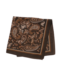 Lugnoncure | ペイズリープリントスカーフ(バンダナ/スカーフ)