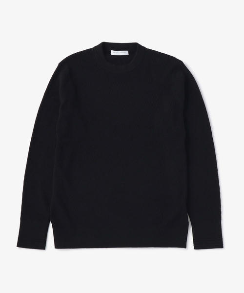 UNITED ARROWS（ユナイテッドアローズ）の「UAST CO/CA サーマル クルーネック ロングスリーブ ◆（ニット/セーター・メンズ・ブラック/ホワイト/オフホワイト/オリーブ・SMALL/X-LARGE/LARGE/MEDIUM）」の10枚目の写真