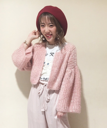 onespo | ラメモヘアカーデ(カーディガン/ボレロ)