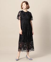 BEAUTY&YOUTH UNITED ARROWS | BY DRESS レースマキシドレス(ドレス)