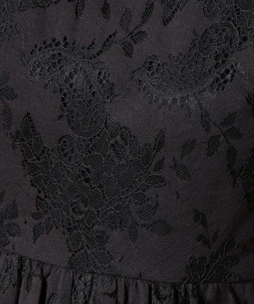 BEAUTY&YOUTH UNITED ARROWS(ビューティーアンドユースユナイテッドアローズ)の「BY DRESS レースマキシドレス(ドレス・レディース・ブラック/ライム・MEDIUM/SMALL)」の15枚目の写真