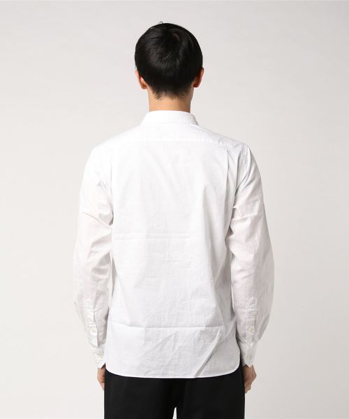 BLISS POINT（ブリスポイント）の「コットンリネンワイドシャツ長袖/780426（シャツ/ブラウス・メンズ・ホワイト/カーキ/ピンク/ライトブルー/オレンジ/その他1・MEDIUM/LARGE）」の7枚目の写真