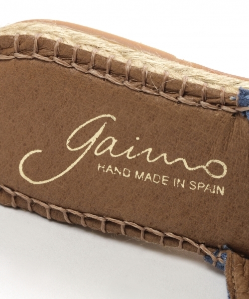 GAIMO（ガイモ）の「BAYFLOW／【gaimo（ガイモ）】エスパドリーユ スリッパサンダル SA（サンダル・レディース・アクア/スカイブルー・MEDIUM/SMALL）」の12枚目の写真