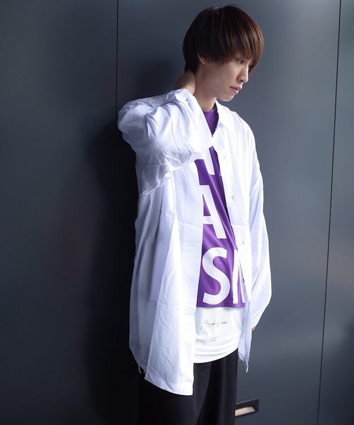 rovtski(ロフトスキー)の「rovtski 【ビッグシルエット】2018 SPRING RAYON SOLID LS BIG SHIRT(シャツ/ブラウス・メンズ・ホワイト/ブラック/キャメル・FREE)」の19枚目の写真