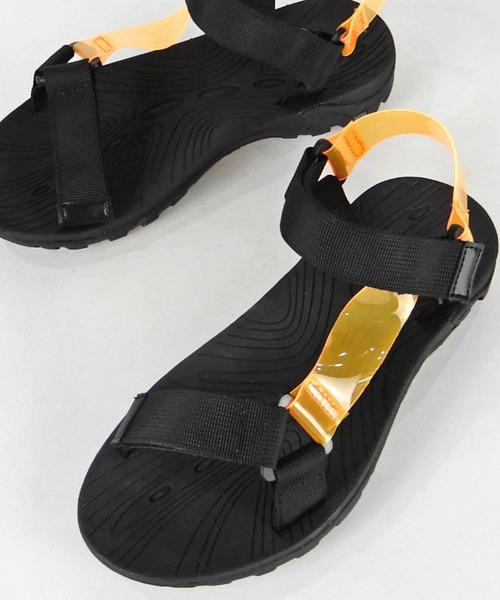 minia(ミニア)の「スポーツサンダル/フラットサンダル □(サンダル・レディース・ブラック/グレー/カーキ/レッド/レオパード/ゼブラ/シルバー/パイソン/クリアブラック/オレンジ/クリア・S/M/L/LL)」の16枚目の写真