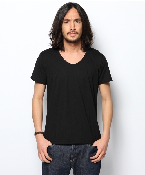 SHIPS JET BLUE（シップスジェットブルー）の「JB: ゛COOL MAX゛ TEE 13SS（Tシャツ/カットソー・メンズ・ピンク/ネイビー/チャコールグレー/ホワイト/ライトグリーン/イエロー/ダークグレー/ワイン/ナチュラル/ブラック/ライトブルー/ブルー・SMALL/MEDIUM/LARGE）」の3枚目の写真