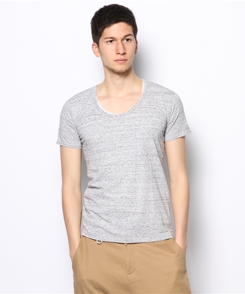 SHIPS JET BLUE（シップスジェットブルー）の「JB: ゛COOL MAX゛ TEE 13SS（Tシャツ/カットソー・メンズ・ピンク/ネイビー/チャコールグレー/ホワイト/ライトグリーン/イエロー/ダークグレー/ワイン/ナチュラル/ブラック/ライトブルー/ブルー・SMALL/MEDIUM/LARGE）」の20枚目の写真