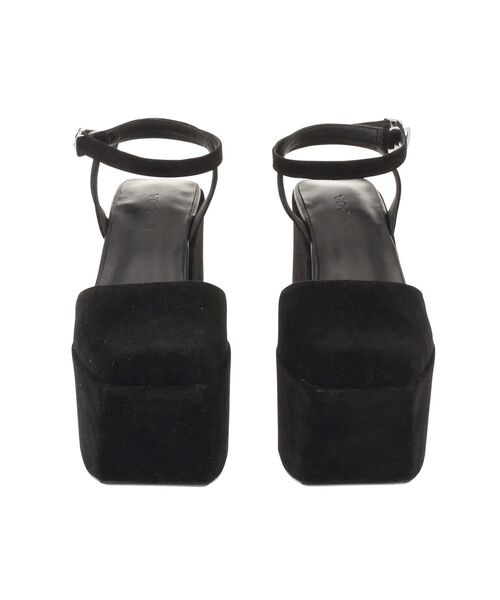 EMODA（エモダ）の「バルキースクエアシューズ（パンプス・レディース・ブラック/ベージュ・MEDIUM/LARGE/SMALL）」の7枚目の写真