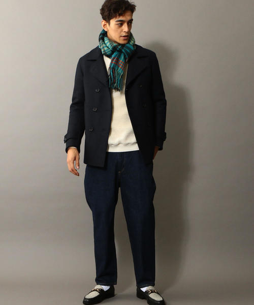 BEAUTY&YOUTH UNITED ARROWS（ビューティーアンドユースユナイテッドアローズ）の「BY メルトン パデット ピーコート（ピーコート・メンズ・ダークグレー/ネイビー・X-LARGE/MEDIUM/LARGE/SMALL）」の22枚目の写真