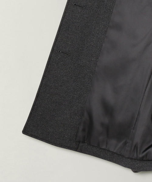 BEAUTY&YOUTH UNITED ARROWS（ビューティーアンドユースユナイテッドアローズ）の「BY メルトン パデット ピーコート（ピーコート・メンズ・ダークグレー/ネイビー・X-LARGE/MEDIUM/LARGE/SMALL）」の19枚目の写真
