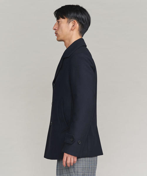 BEAUTY&YOUTH UNITED ARROWS（ビューティーアンドユースユナイテッドアローズ）の「BY メルトン パデット ピーコート（ピーコート・メンズ・ダークグレー/ネイビー・X-LARGE/MEDIUM/LARGE/SMALL）」の12枚目の写真