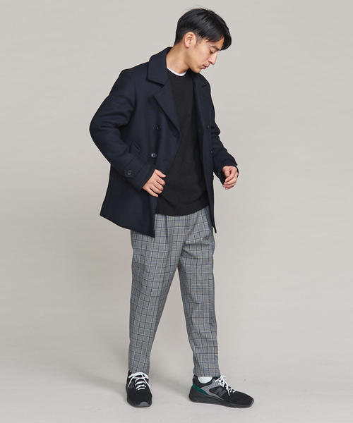BEAUTY&YOUTH UNITED ARROWS（ビューティーアンドユースユナイテッドアローズ）の「BY メルトン パデット ピーコート（ピーコート・メンズ・ダークグレー/ネイビー・X-LARGE/MEDIUM/LARGE/SMALL）」の13枚目の写真