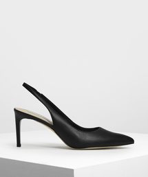 ポインテッドトゥ スリングバッグ / Pointed Toe Slingbacks