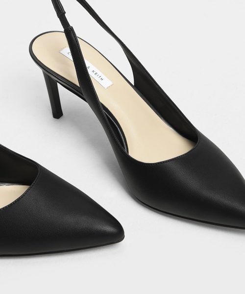 CHARLES & KEITH(チャールズ & キース)の「ポインテッドトゥ スリングバッグ / Pointed Toe Slingbacks(サンダル・レディース・ブラック/ブルー/アイボリー・22.5cm/23cm/23.5cm/24.5cm/25cm)」の7枚目の写真