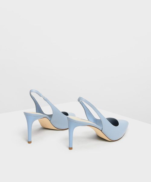 CHARLES & KEITH(チャールズ & キース)の「ポインテッドトゥ スリングバッグ / Pointed Toe Slingbacks(サンダル・レディース・ブラック/ブルー/アイボリー・22.5cm/23cm/23.5cm/24.5cm/25cm)」の18枚目の写真