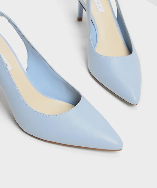 CHARLES & KEITH(チャールズ & キース)の「ポインテッドトゥ スリングバッグ / Pointed Toe Slingbacks(サンダル・レディース・ブラック/ブルー/アイボリー・22.5cm/23cm/23.5cm/24.5cm/25cm)」の19枚目の写真