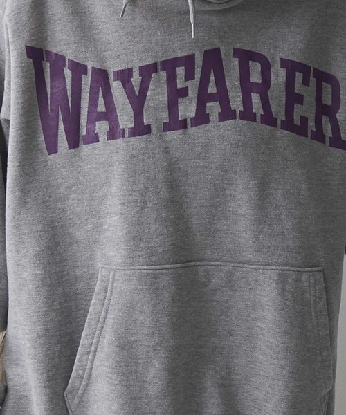 kha:ki(カーキ)の「「KHA:KI / カーキ」リメイクフードパーカーREMAKE P/O HOODIE"WAYFARER"(パーカー・レディース・ブラック/ネイビー/トップグレー・1)」の6枚目の写真
