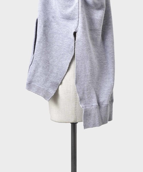 kha:ki(カーキ)の「「KHA:KI / カーキ」リメイクフードパーカーREMAKE P/O HOODIE"WAYFARER"(パーカー・レディース・ブラック/ネイビー/トップグレー・1)」の16枚目の写真