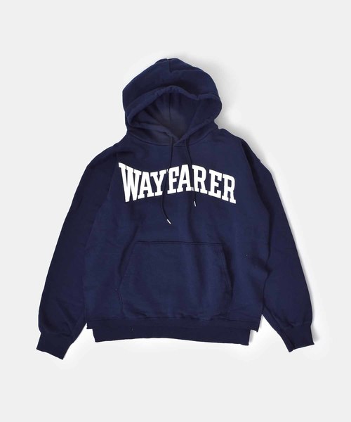kha:ki(カーキ)の「「KHA:KI / カーキ」リメイクフードパーカーREMAKE P/O HOODIE"WAYFARER"(パーカー・レディース・ブラック/ネイビー/トップグレー・1)」の13枚目の写真