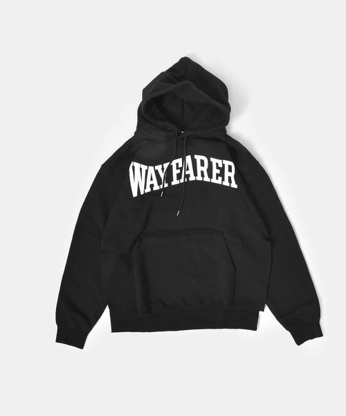 kha:ki(カーキ)の「「KHA:KI / カーキ」リメイクフードパーカーREMAKE P/O HOODIE"WAYFARER"(パーカー・レディース・ブラック/ネイビー/トップグレー・1)」の11枚目の写真