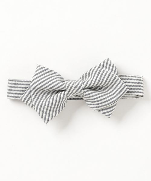 THE SUIT COMPANY（ザ・スーツカンパニー）の「ウール蝶ネクタイ（蝶ネクタイ・メンズ・グレー/グレー系その他・FREE）」の2枚目の写真