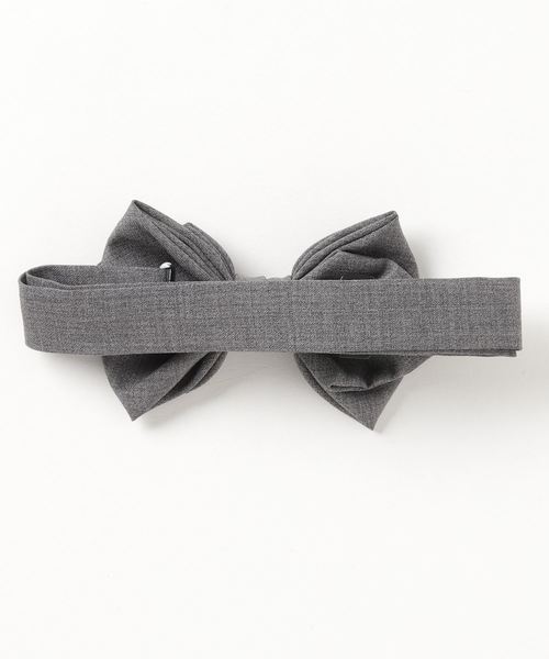 THE SUIT COMPANY（ザ・スーツカンパニー）の「ウール蝶ネクタイ（蝶ネクタイ・メンズ・グレー/グレー系その他・FREE）」の3枚目の写真