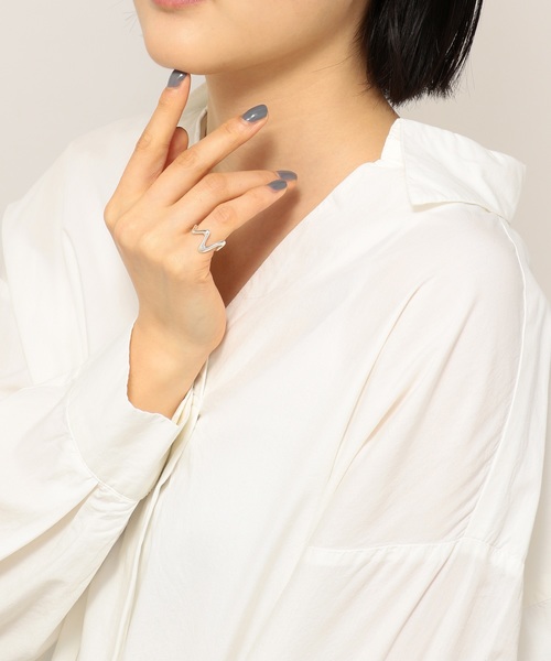 Jouete(ジュエッテ)の「ピンキーリング(リング・レディース・シルバー・#7/#5/#03)」の5枚目の写真