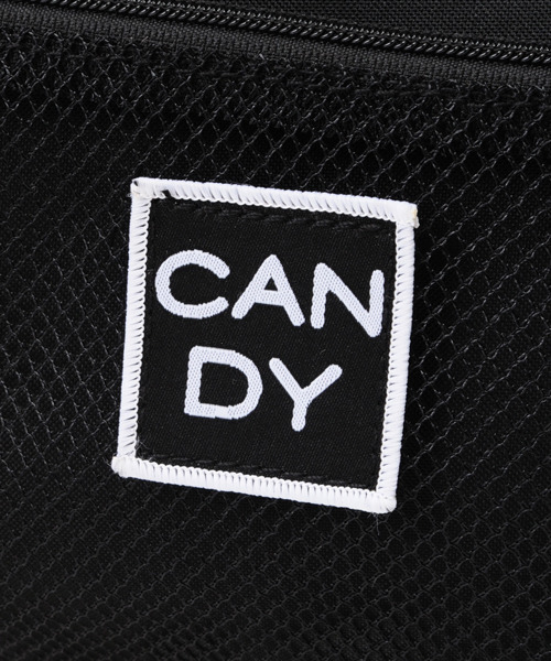 Candy Stripper（キャンディストリッパー）の「CANDY MESH SHOULDER バック（ショルダーバッグ・レディース・ピンク/ブラック/ブラック×ピンク・FREE）」の6枚目の写真