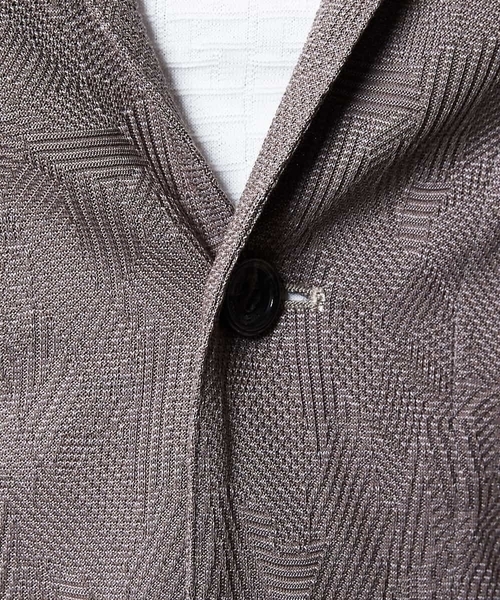 MICHEL KLEIN HOMME (ミッシェルクランオム)の「シャツブルゾン(TSメイサイ)(シャツ/ブラウス・メンズ・カーキ/ライトグレー/ブラック・46/51/48)」の18枚目の写真