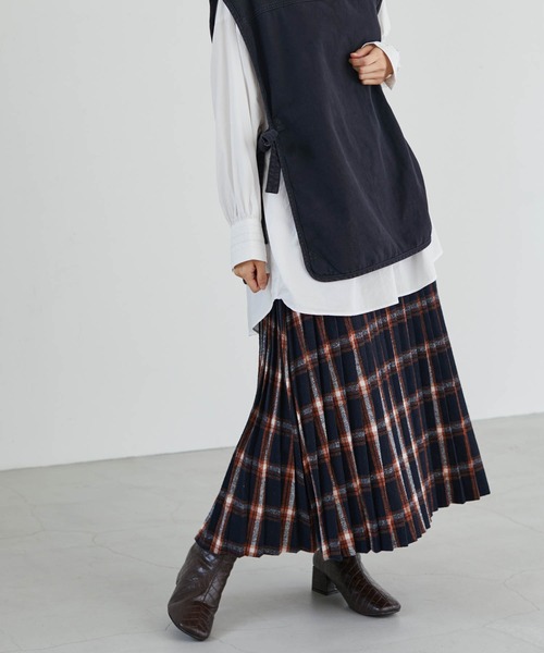 Chaco closet�i�`���R �N���[�[�b�g�j�́u�A�\�[�g�v���[�c A���C�� �����O�X�J�[�g[�`�F�b�N/���ԕ�/�_�����V�A��/�R�[�f�����C/�T�e��/�V�A�[/���n]�i�X�J�[�g�j�v�b�u���b�N�n���̑�5