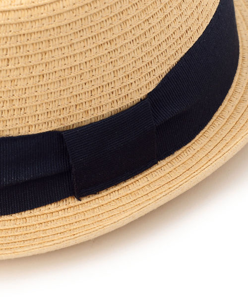 GRILLO（グリーロ）の「GRILLO: ソリッドテープ ハット（ハット・メンズ・ベージュ/ブラウン・ONE SIZE）」の6枚目の写真