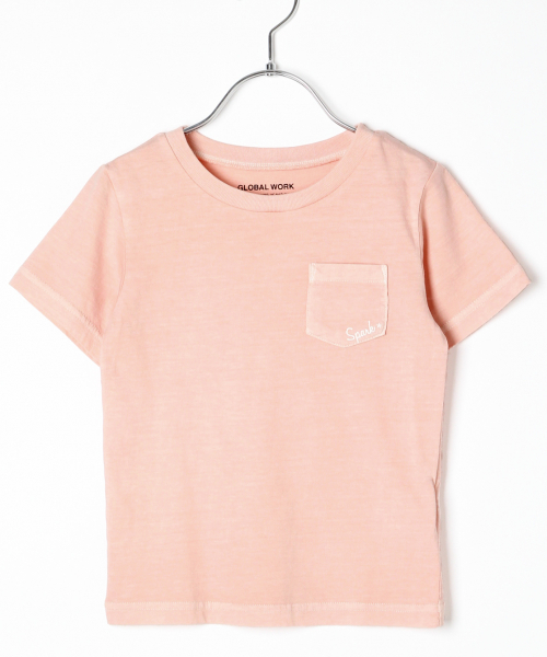 GLOBAL WORK（グローバルワーク）の「【キッズ】ピグメントポケT半袖/828105（Tシャツ/カットソー・キッズ・ライトブルー/カーキ/ダークグレー/ライトピンク/ベビーピンク/チャコールグレー/ブルー系その他/グリーン系その他7・LARGE/MEDIUM/XX-LARGE/SMALL/X-LARGE）」の8枚目の写真