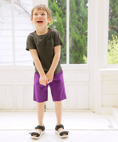 GLOBAL WORK（グローバルワーク）の「【キッズ】ピグメントポケT半袖/828105（Tシャツ/カットソー・キッズ・ライトブルー/カーキ/ダークグレー/ライトピンク/ベビーピンク/チャコールグレー/ブルー系その他/グリーン系その他7・LARGE/MEDIUM/XX-LARGE/SMALL/X-LARGE）」の11枚目の写真