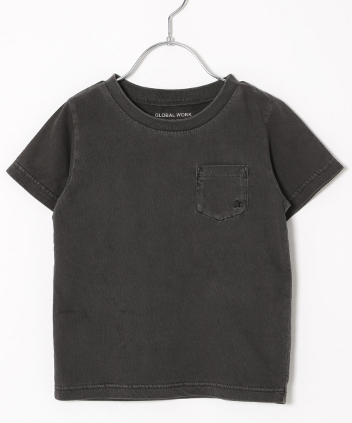 GLOBAL WORK（グローバルワーク）の「【キッズ】ピグメントポケT半袖/828105（Tシャツ/カットソー・キッズ・ライトブルー/カーキ/ダークグレー/ライトピンク/ベビーピンク/チャコールグレー/ブルー系その他/グリーン系その他7・LARGE/MEDIUM/XX-LARGE/SMALL/X-LARGE）」の12枚目の写真