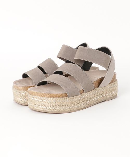 minia（ミニア）の「厚底フットベットゴムサンダル　[ minia ]（サンダル・レディース・ブラック/グレー/グリーン/ワイン・S/M/L/LL）」の21枚目の写真