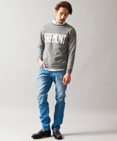 BEAUTY&YOUTH UNITED ARROWS（ビューティーアンドユースユナイテッドアローズ）の「【WEB限定】by∴ デニム ロールアップ 5P テーパードパンツ◆（デニムパンツ・メンズ・ネイビー/ライトブルー・LARGE/X-LARGE/SMALL/MEDIUM/X-SMALL）」の8枚目の写真