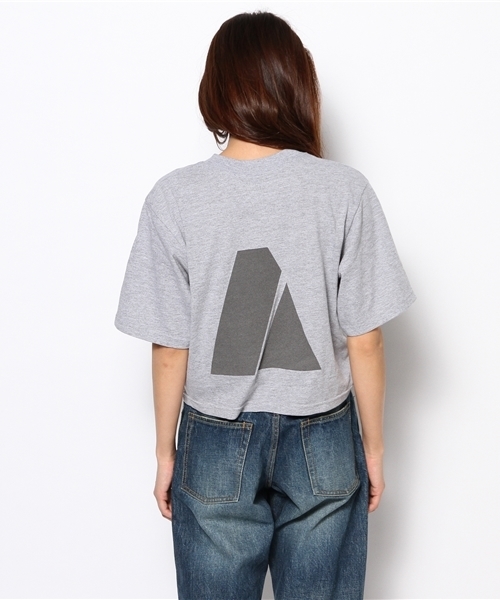 BEAMS BOY（ビームスボーイ）の「SOFFE / ARMYショートT（Tシャツ/カットソー・レディース・グレー・ONE SIZE）」の4枚目の写真