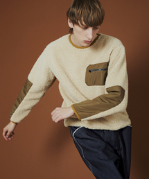 F/CE.�i�G�t�V�[�C�[�j�́uF/CE. BOA FLEECE CREW / �G�t�V�[�C�[ �{�A �t���[�X�N���[�i���̑��g�b�v�X�j�v