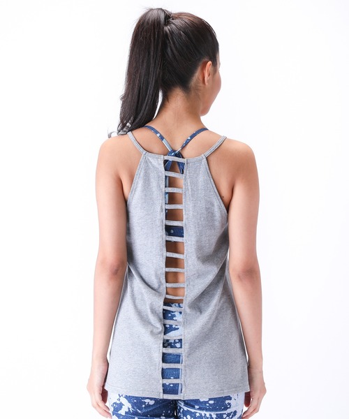 RUSTY(ラスティ)の「【RUSTY/ラスティー】フィットネスキャミソール / ヨガトップス フィットネス(キャミソール・レディース・ホワイト/ブラック/グレー・SMALL/MEDIUM/LARGE/X-LARGE)」の16枚目の写真