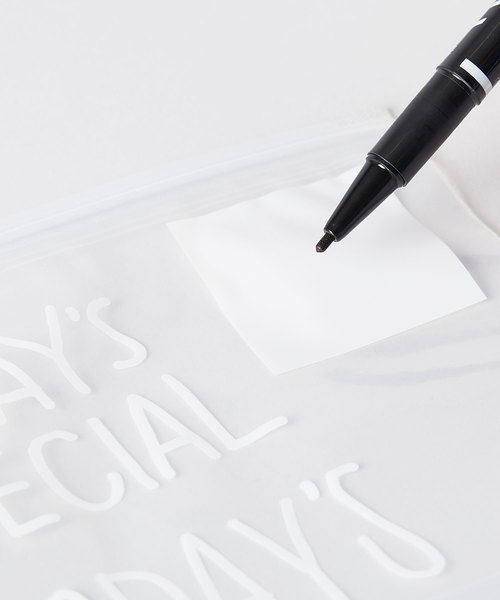 TODAY'S SPECIAL（トゥデイズスペシャル）の「【TODAY'S SPECIAL】ジップケース ML / 361294（キッチンツール・レディース・クリア・L）」の5枚目の写真