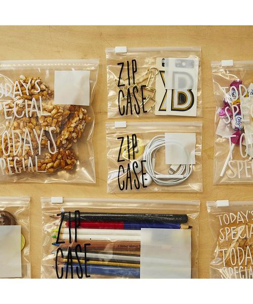 TODAY'S SPECIAL（トゥデイズスペシャル）の「【TODAY'S SPECIAL】ジップケース ML / 361294（キッチンツール・レディース・クリア・L）」の7枚目の写真