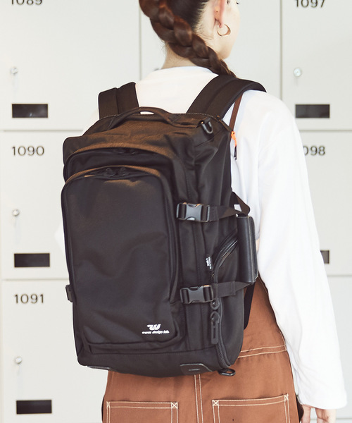 wdl.(ワームデザインラボ)の「【wdl.】DELTA / 3WAY DUFFLE(バックパック/リュック・レディース・ブラック/ネイビー・FREE)」の2枚目の写真