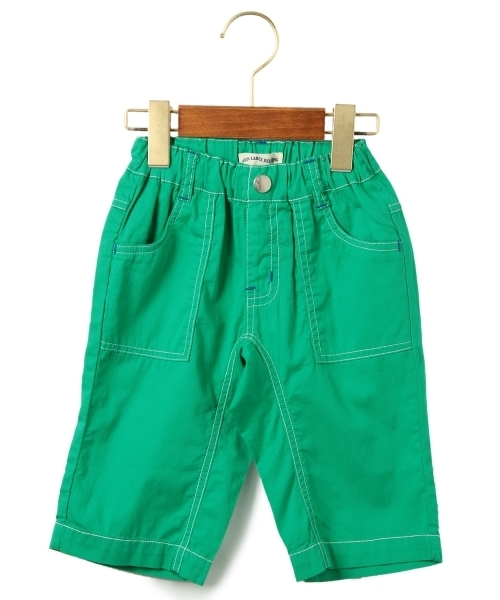 green label relaxing(グリーンレーベルリラクシング)の「【KIDS】カラーステッチパンツ6分丈(その他パンツ・キッズ・ベージュ/ケリー・105cm/115cm/125cm/95cm)」の9枚目の写真