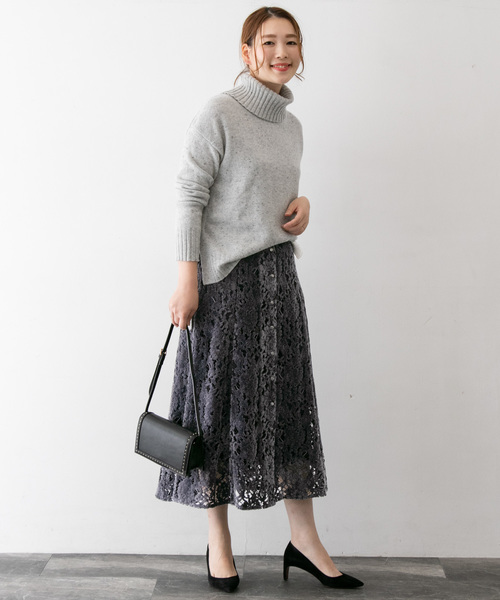 セール】フラワーレースモールスカート∴（スカート）｜URBAN RESEARCH